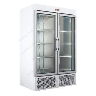 Ψυγείο Θάλαμος Βιτρίνα Συντήρηση (2 πόρτες τζάμι) 137Χ72Χ200