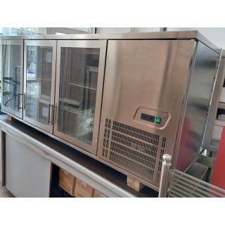 Ψυγείο συντήρηση με 3 ανοιγόμενες πόρτες κρύσταλλο 188Χ60Χ78