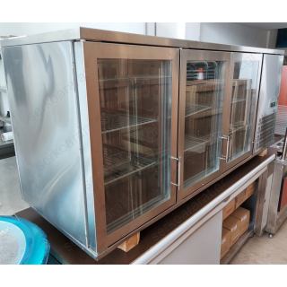 Ψυγείο συντήρηση με 3 ανοιγόμενες πόρτες κρύσταλλο 188Χ60Χ78