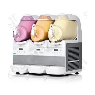 Μηχανή παραγωγής soft παγωτού, frozen yogurt & smoothies τριπλή B-Cream3